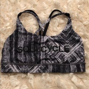 Lululemon x SoulCycle crisscross sports bra